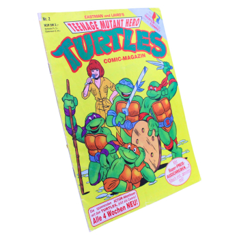 TMNT Turtles Comic Magazin 2 Conpart 1991 selten | Hoppla-Stuff